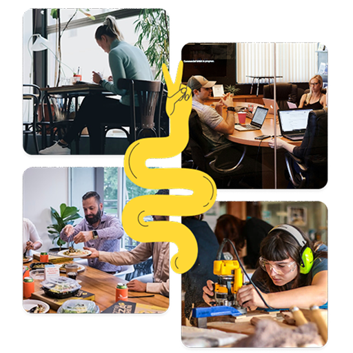 Découvrez les tiers-lieux, explorez leurs spécificités et contribuez à la vie d'un lieu.